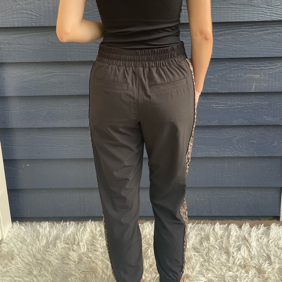 Chicos Zenergy Cheetah Print Joggers - Picture 3 of 4